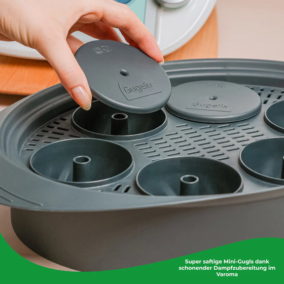 Gugelix® | Mini-Gugelhupfform für Varoma für TM6, TM5, TM31