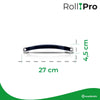 RollPro | Teigroller mit zwei unterschiedlich großen Walzen