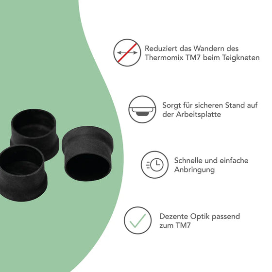 Silikonfüße 3er-Set für Thermomix TM7
