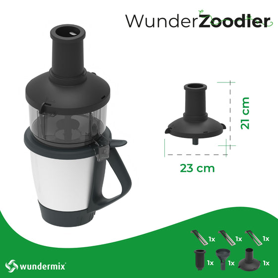 WunderZoodler® | Spiralschneider-Erweiterung für WunderSlicer