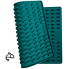 Mini Fisch (2cm) Leckerli Backmatte  Petrol marmor