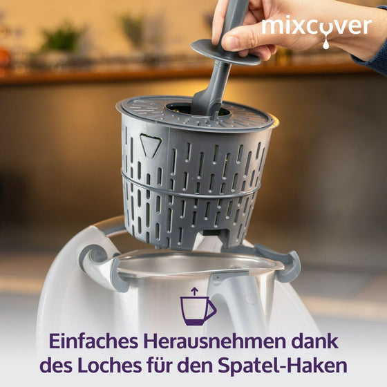 Salatschleuder kompatibel mit Thermomix TM6 / TM5 Salattrockner Sieb