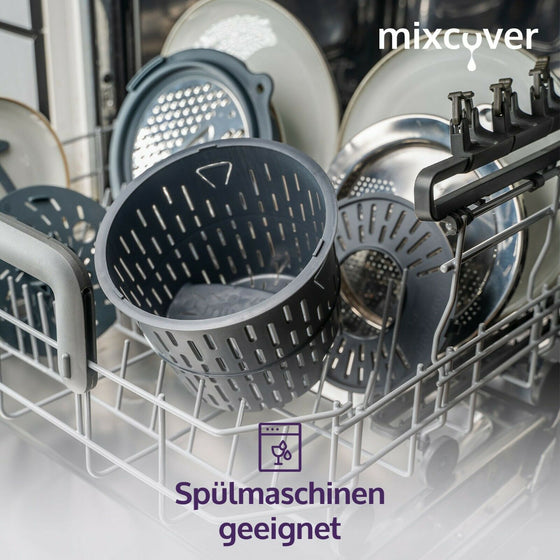 Salatschleuder kompatibel mit Thermomix TM6 / TM5 Salattrockner Sieb