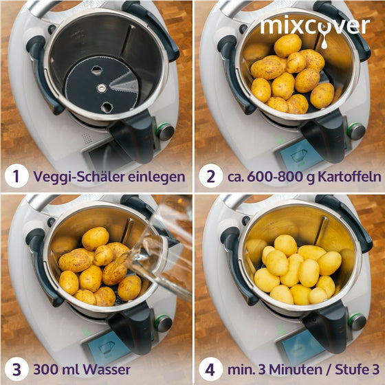 Kartoffelschäler Veggi Schäler-Kartoffeln Gemüse TM6 TM5 TM31 Thermomix