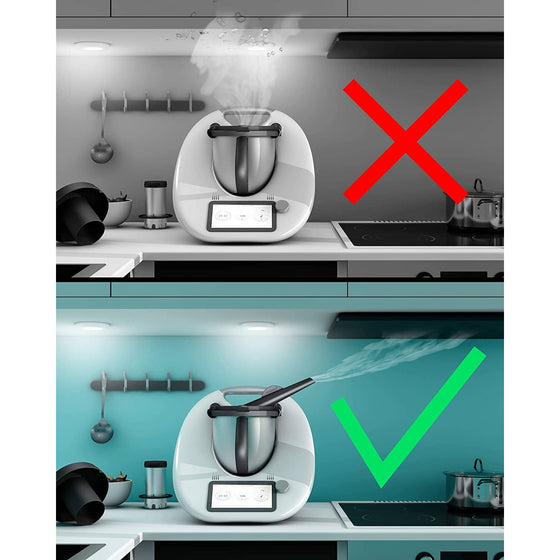 mixtaste® | Dampfumleiter-Kamin für Thermomix TM6, TM5