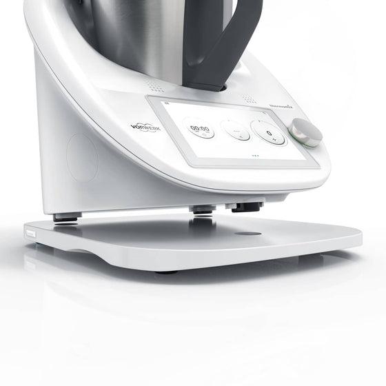KitchenSlider® H | V2 Plus | Reinweiß | Gleitbrett für Thermomix TM6, TM5