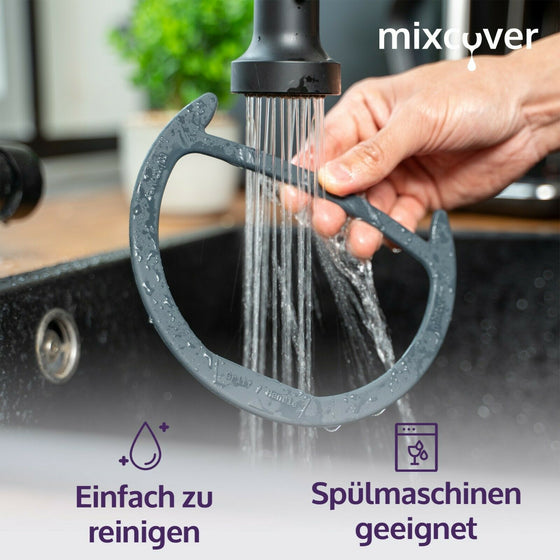 Deckelhalter und Abstreifhilfe kompatibel mit Vorwerk Thermomix TM6 TM5